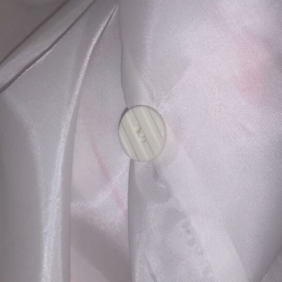 Vintage Tan Jay White Cherry Red Striped Blazer Jacket Women’s Size 18 - Picture 13 of 13